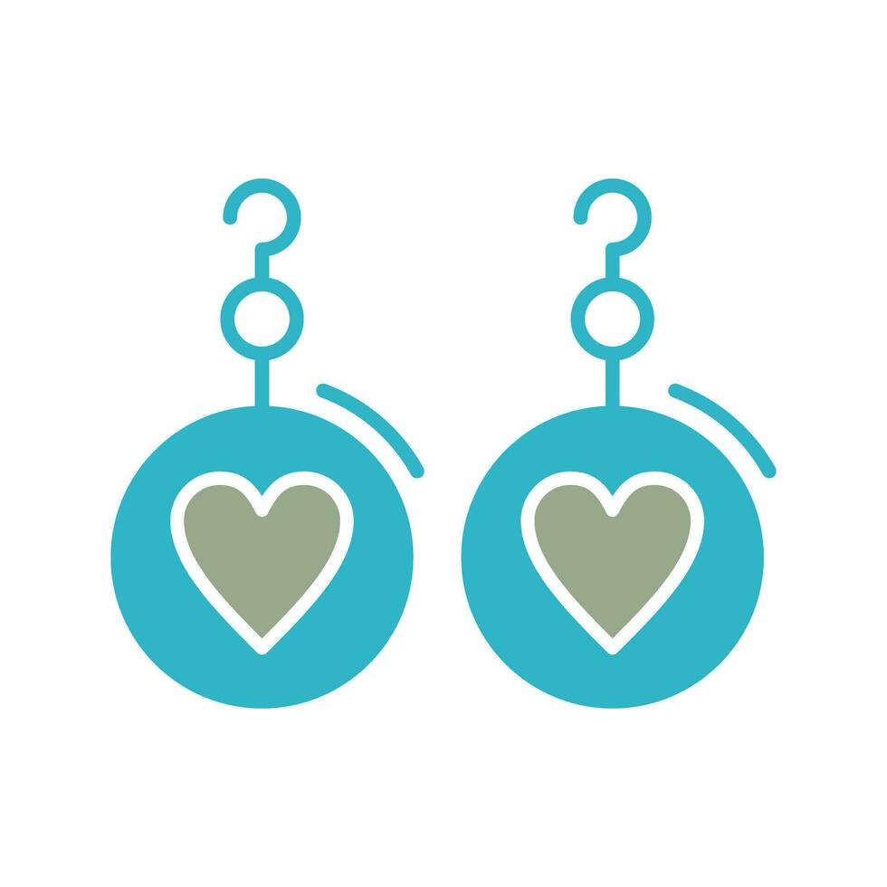 Earrings Vector Icon