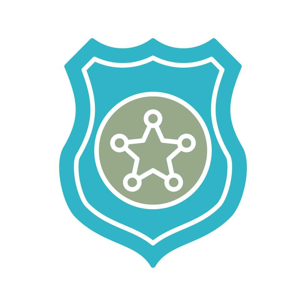 Police shield Vector Icon