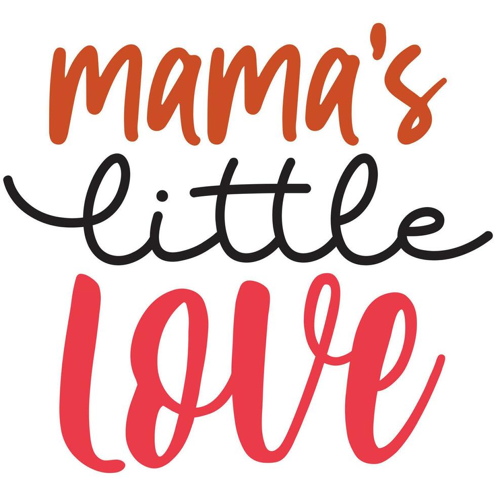 mama's little love vector