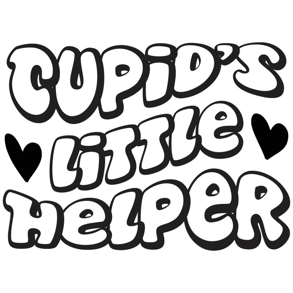 cupid's little helper vector