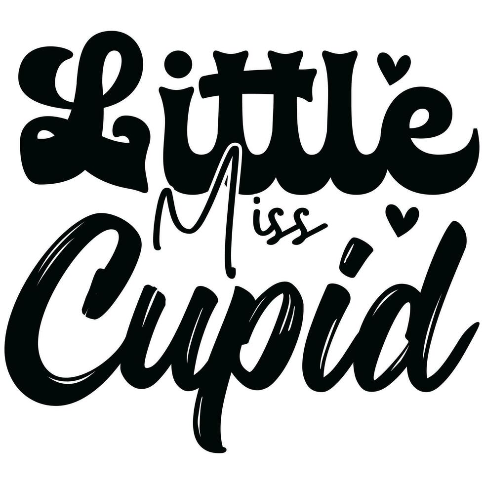 little miss cupid vector