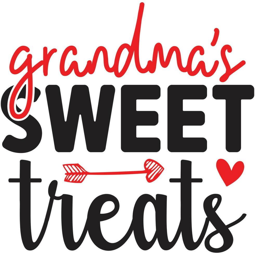 grandma's sweet treats vector