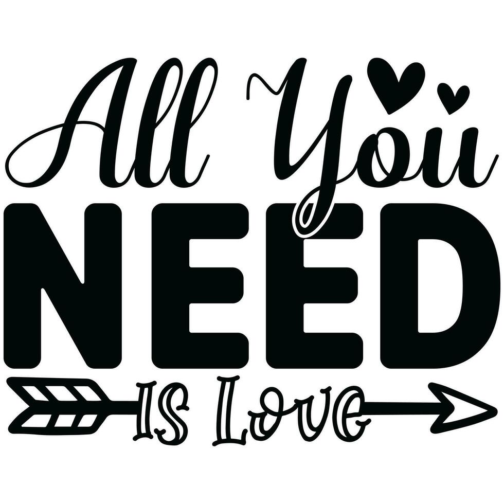 all you need is love vector