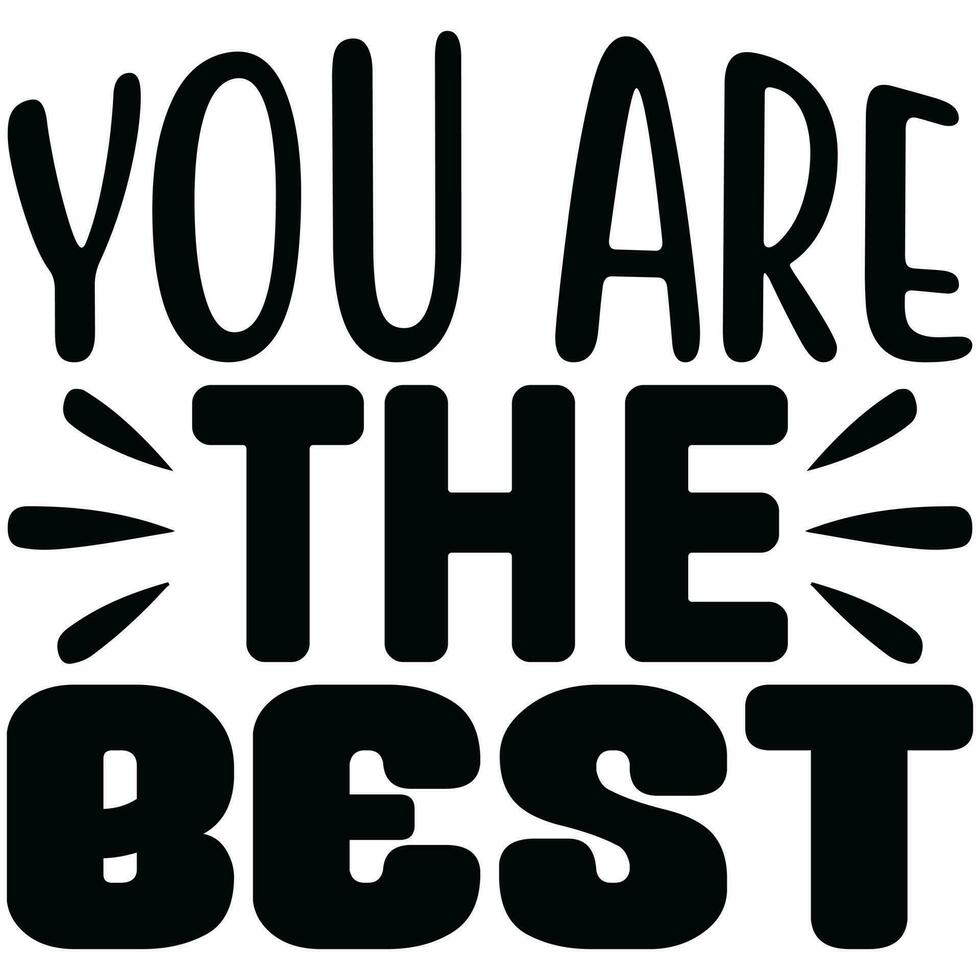 you are the best vector
