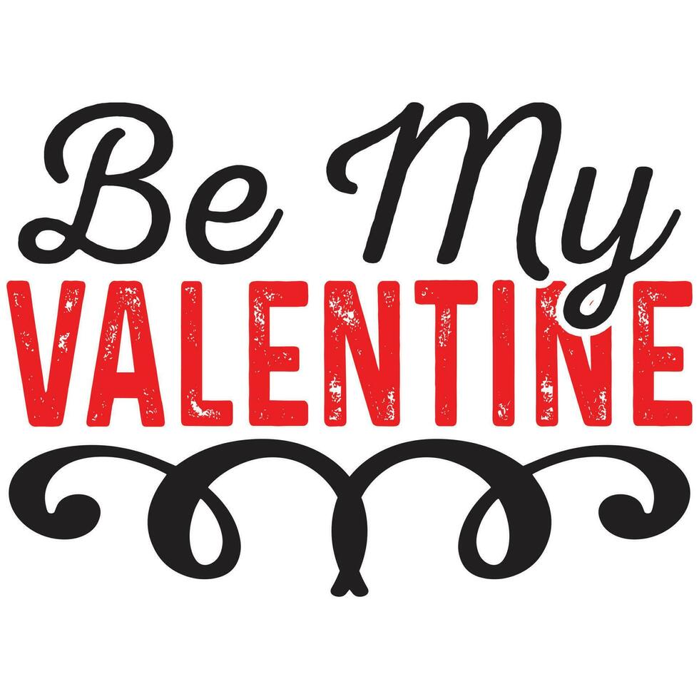 be my valentine vector