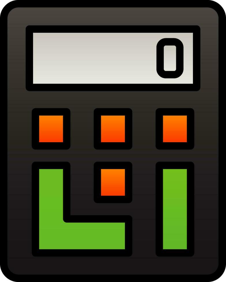 Calculator Vector Icon Design