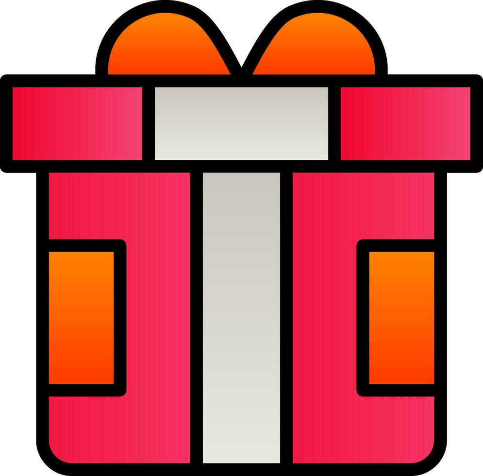 Gift Box Vector Icon Design