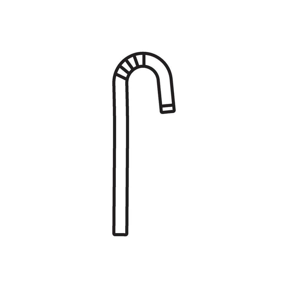 straw icon vector