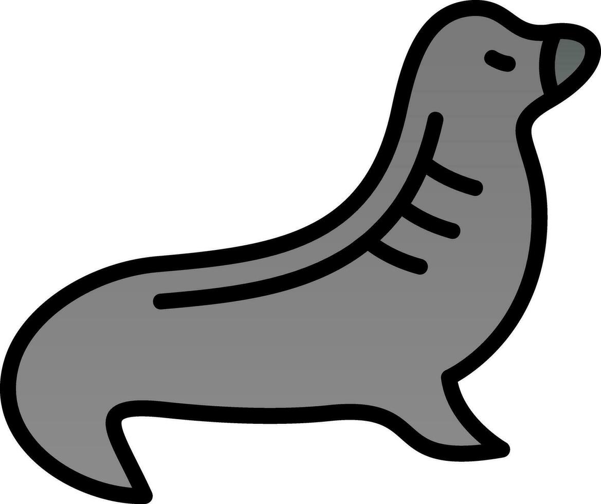 focas vector icono diseño