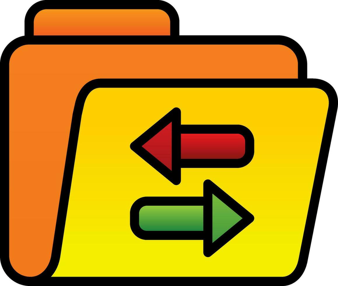 Exchange Vector Icon Design