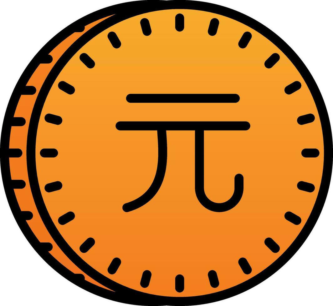 Renminbi Vector Icon Design