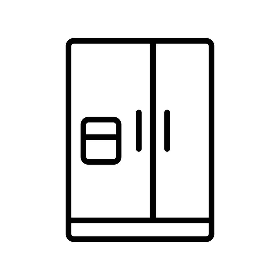 refrigerator icon vector design template simple and clean