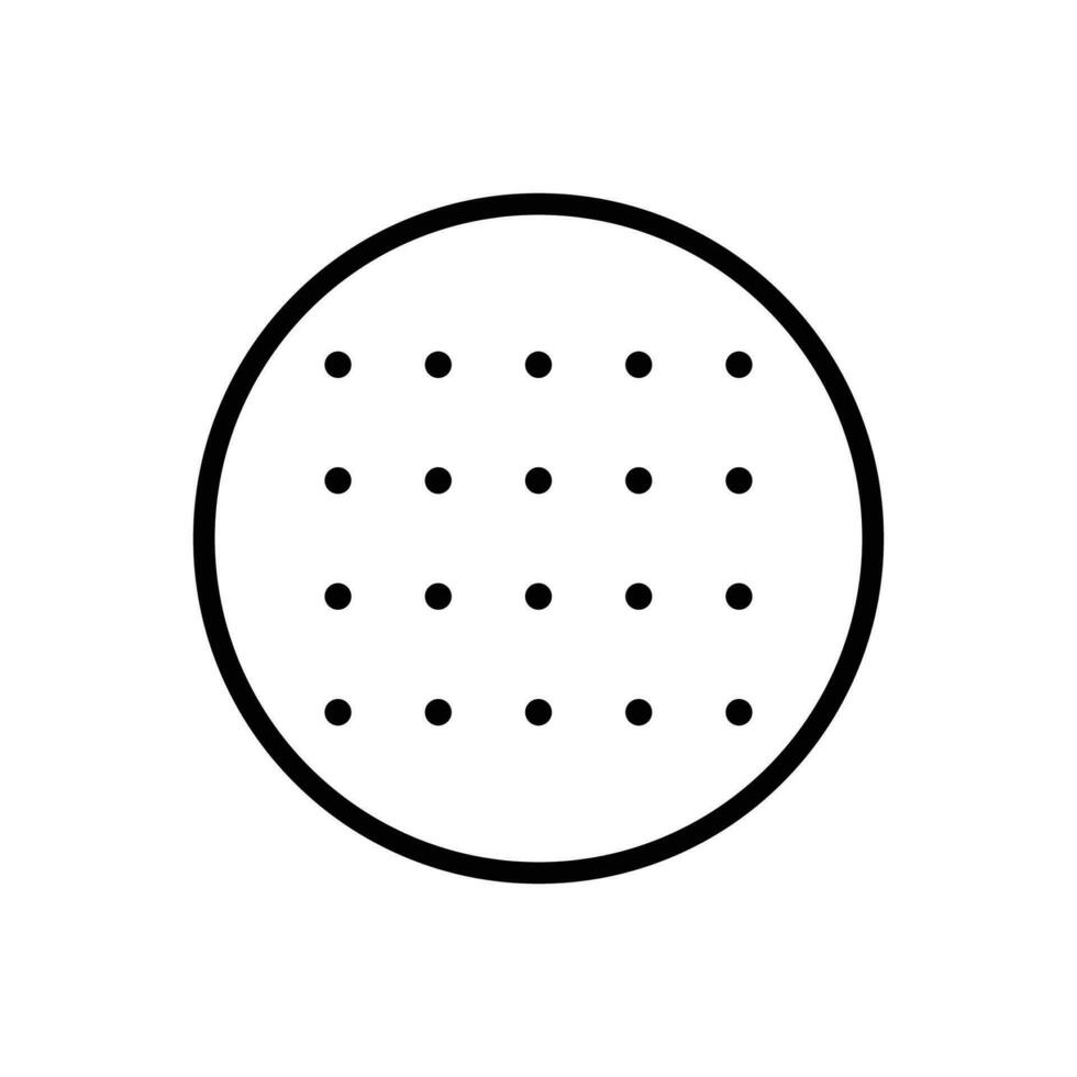 biscuit icon vector design template simple and clean