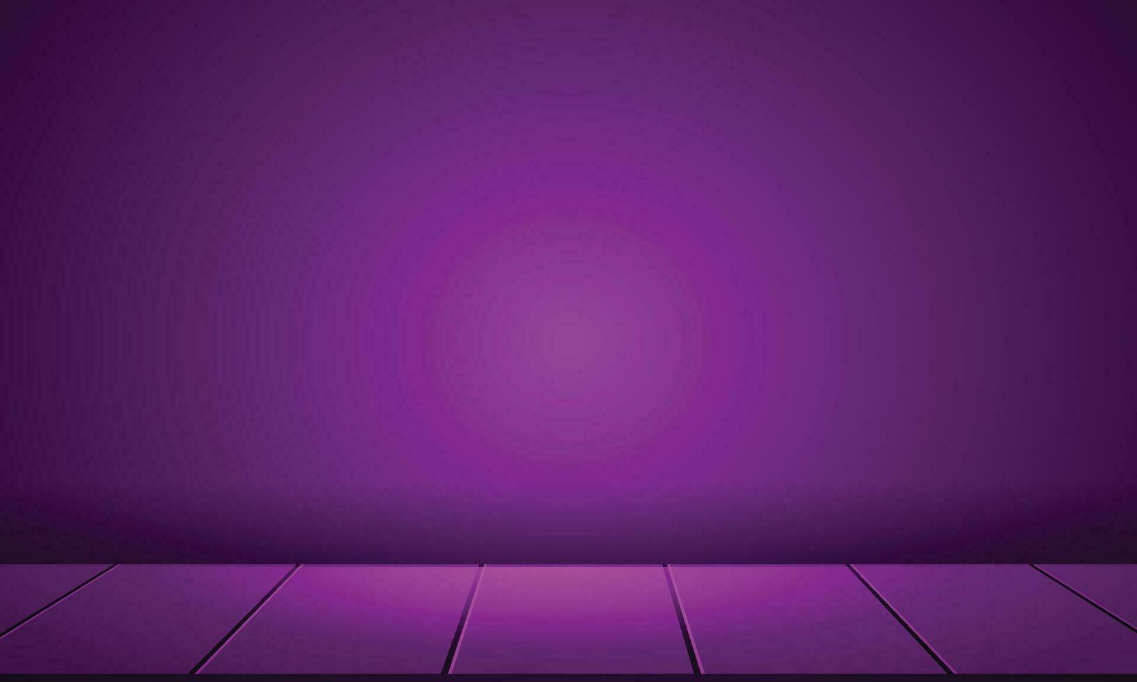 Vector abstract smooth studio room purple background used for product display banner template