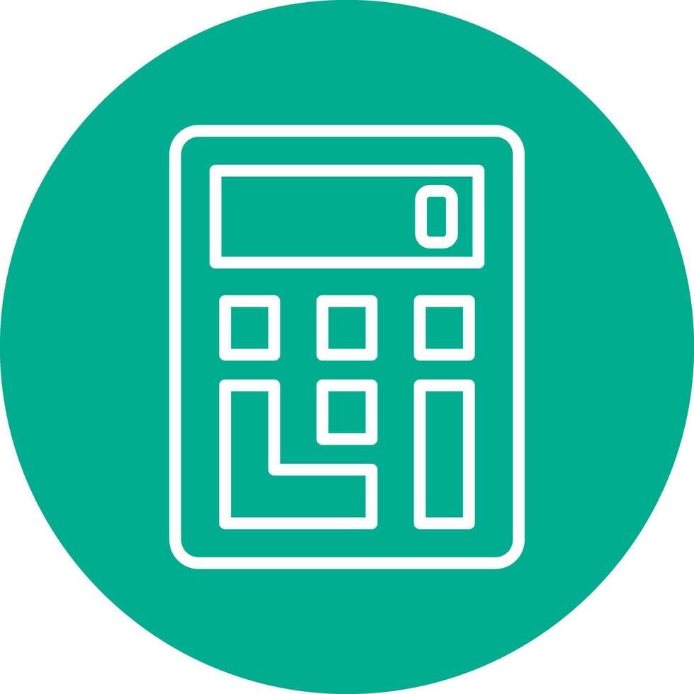 Calculator Vector Icon Design