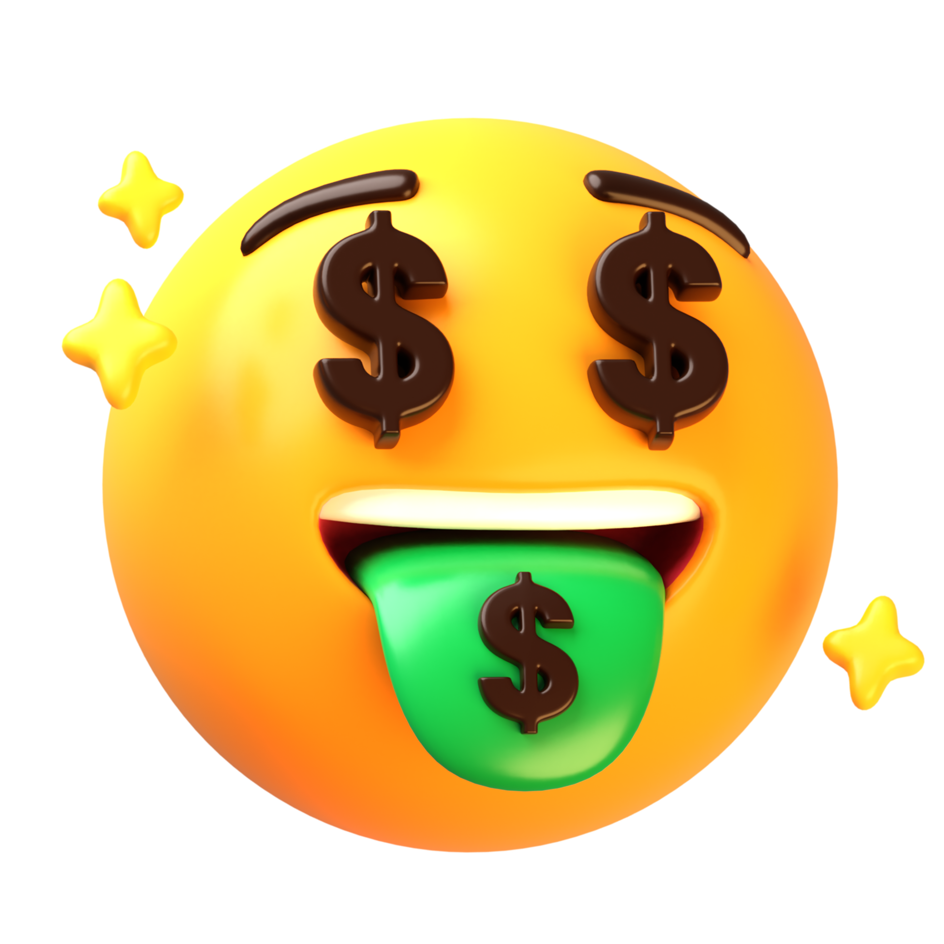 Money Mouth Face Yen Emoji PNG Images & PSDs for Download