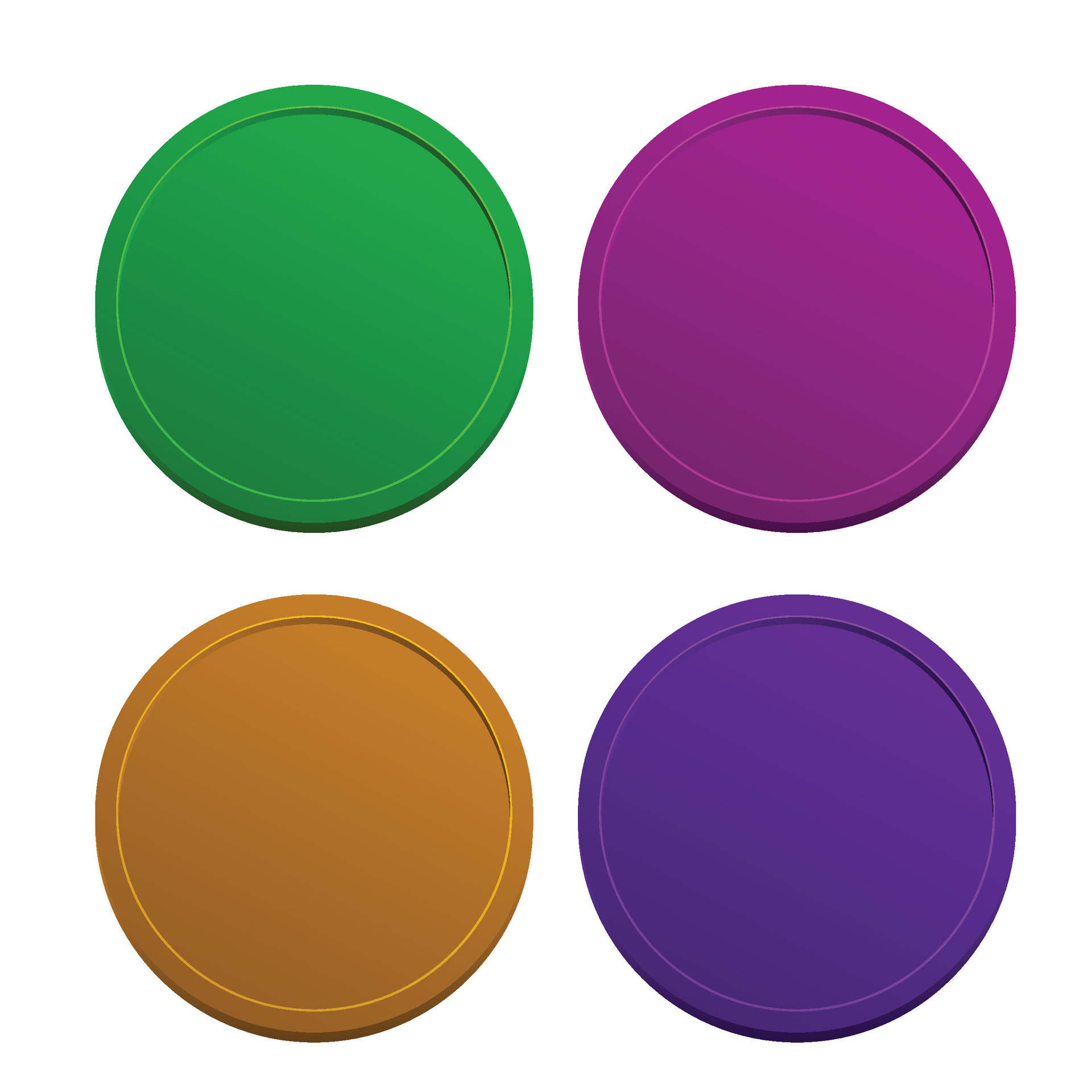 Vector colorful 3d huge dot on white background 29240041 Vector Art at