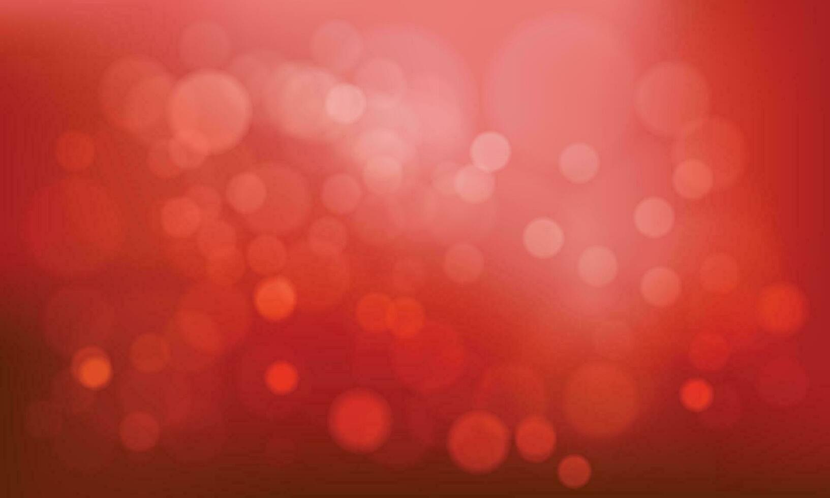 Vector elegant red bokeh blur light effect