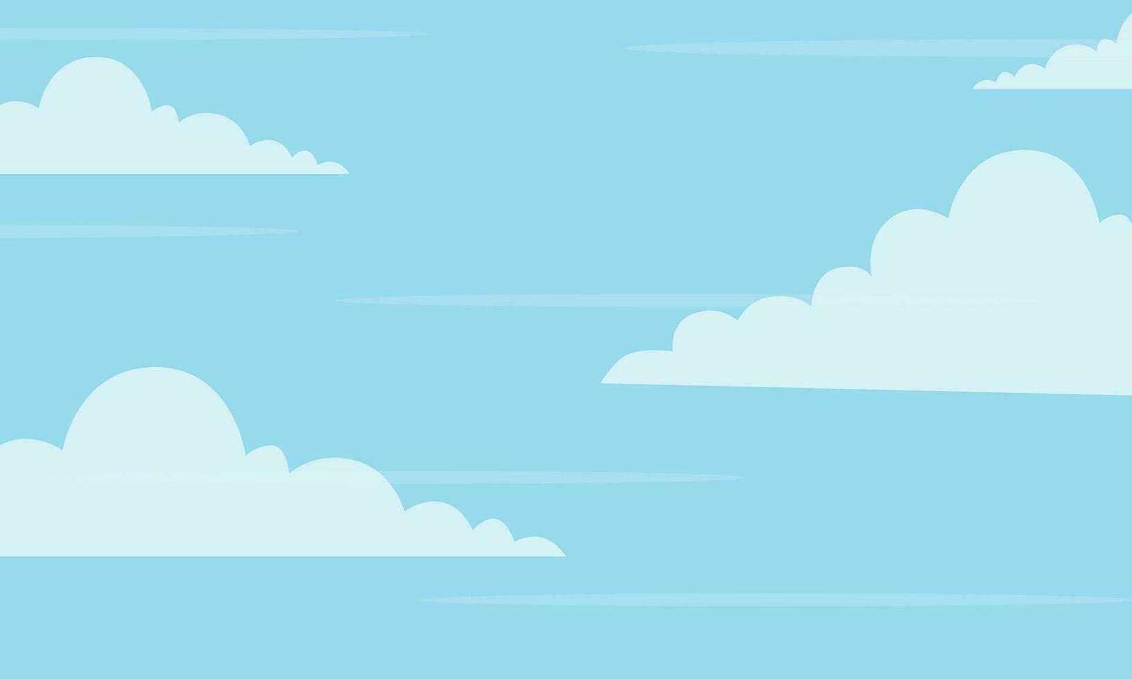 Vector sky background for video conference