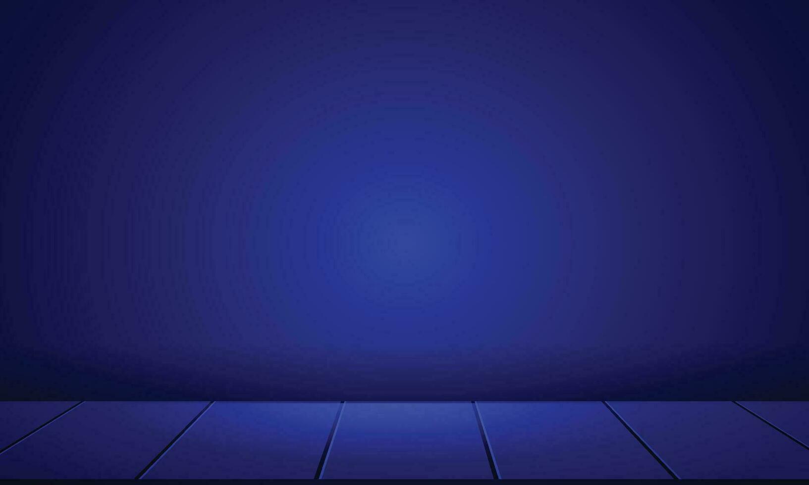 Vector abstract smooth studio room blue background used for product display banner template