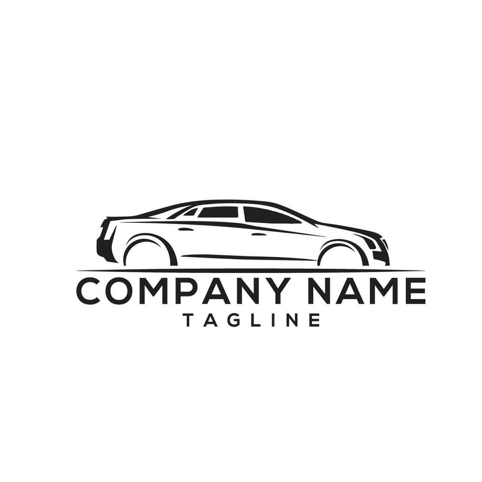 car financial service logo design vector