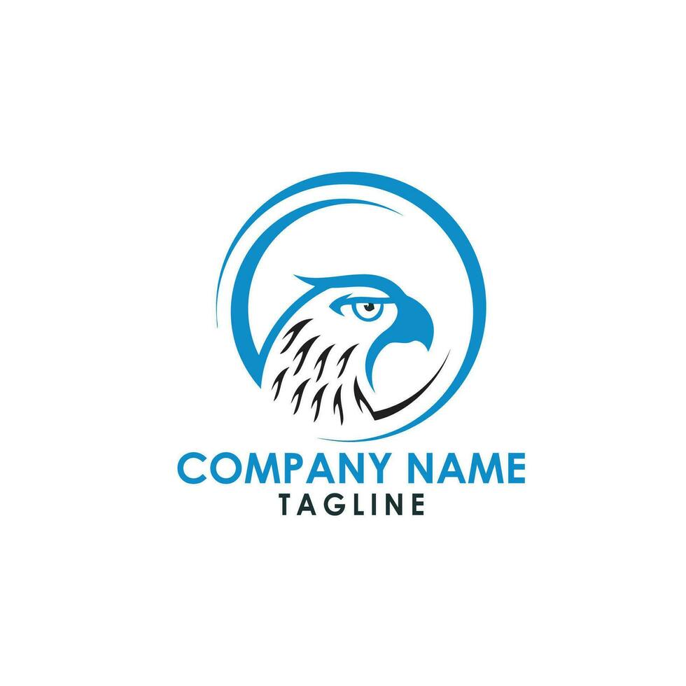 eagle logo design vector