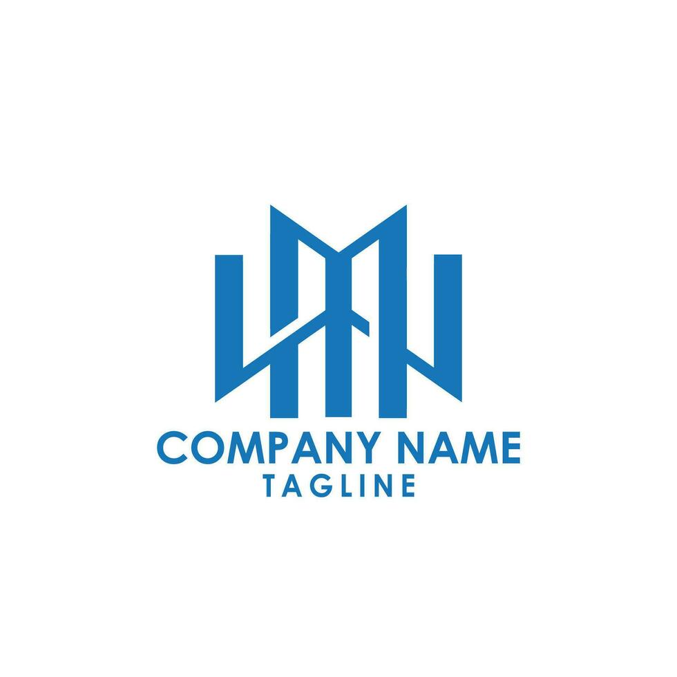 mw logo design vector