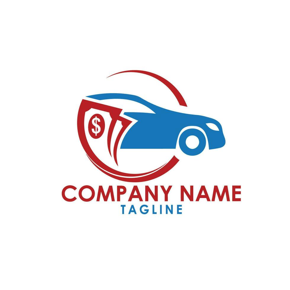 car racing logo design vector
