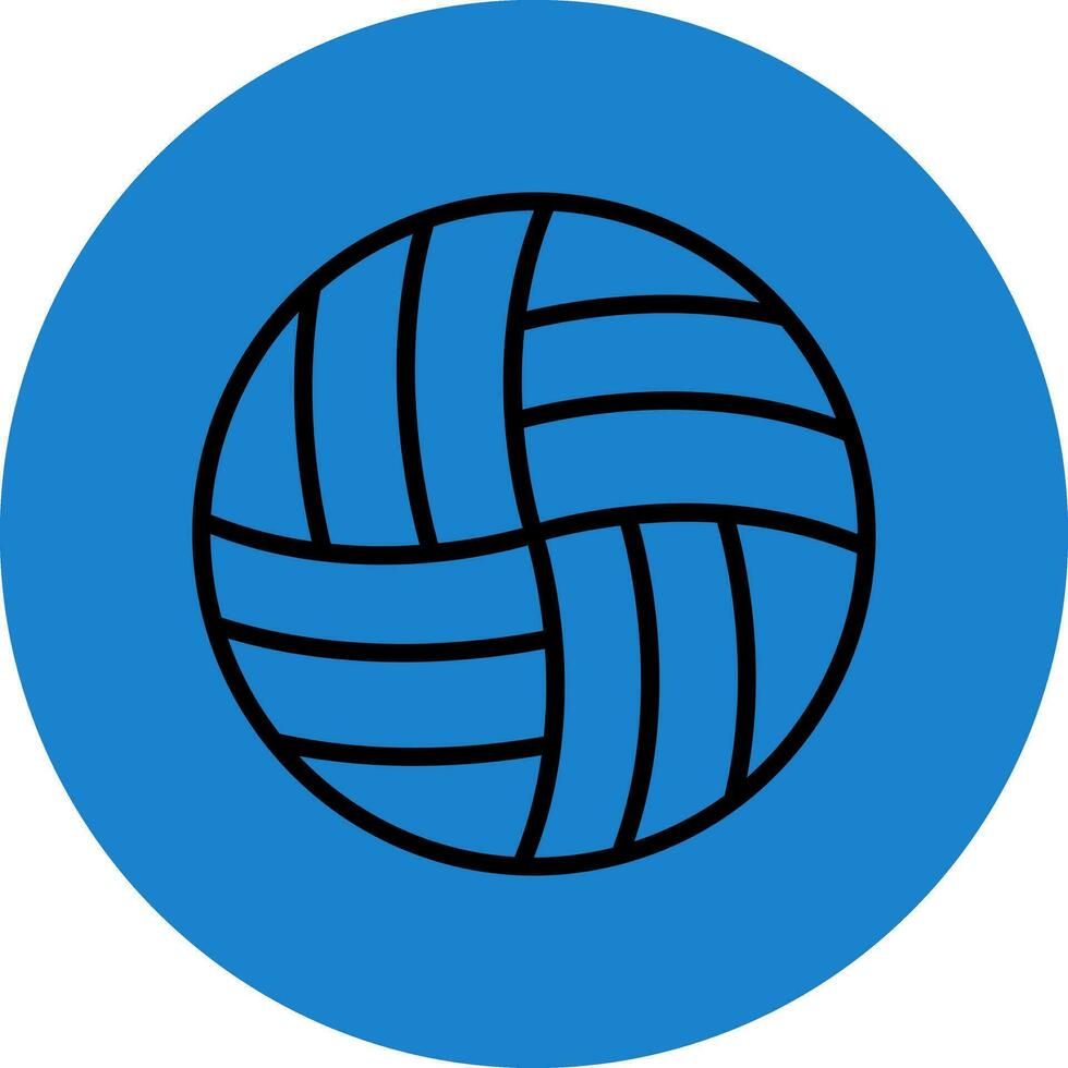 Volleyball Vector Icon Design