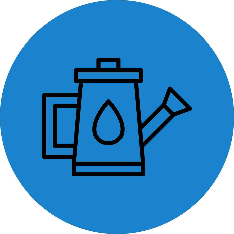 Watering Can Vector Icon Design