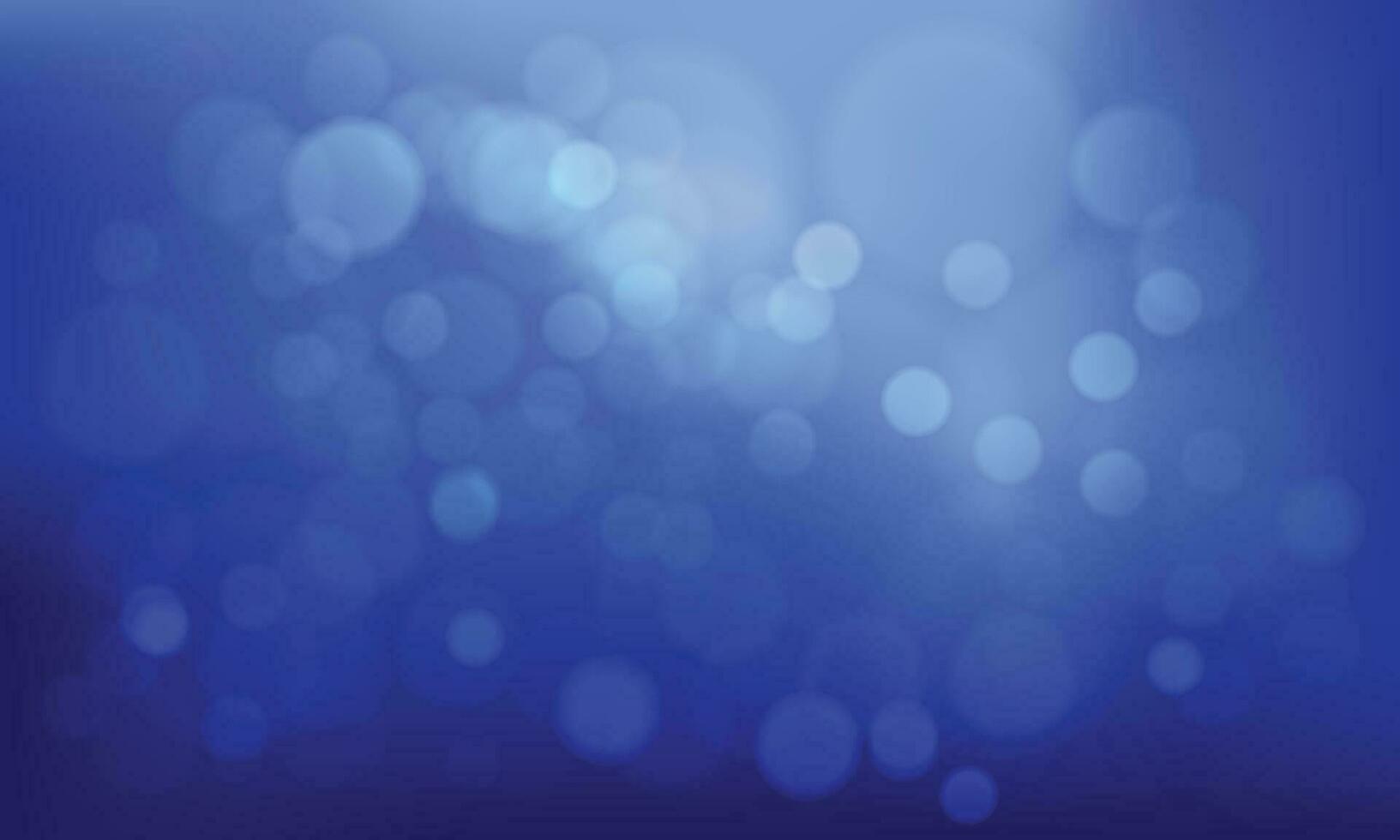Vector elegant blue bokeh blur light effect
