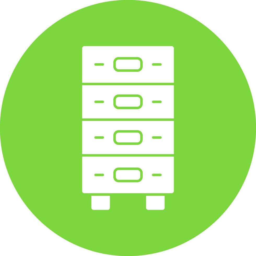 Drawer Vector Icon Design