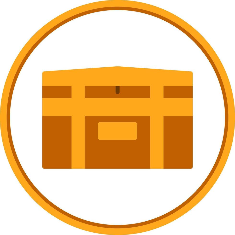Trunk Vector Icon Design