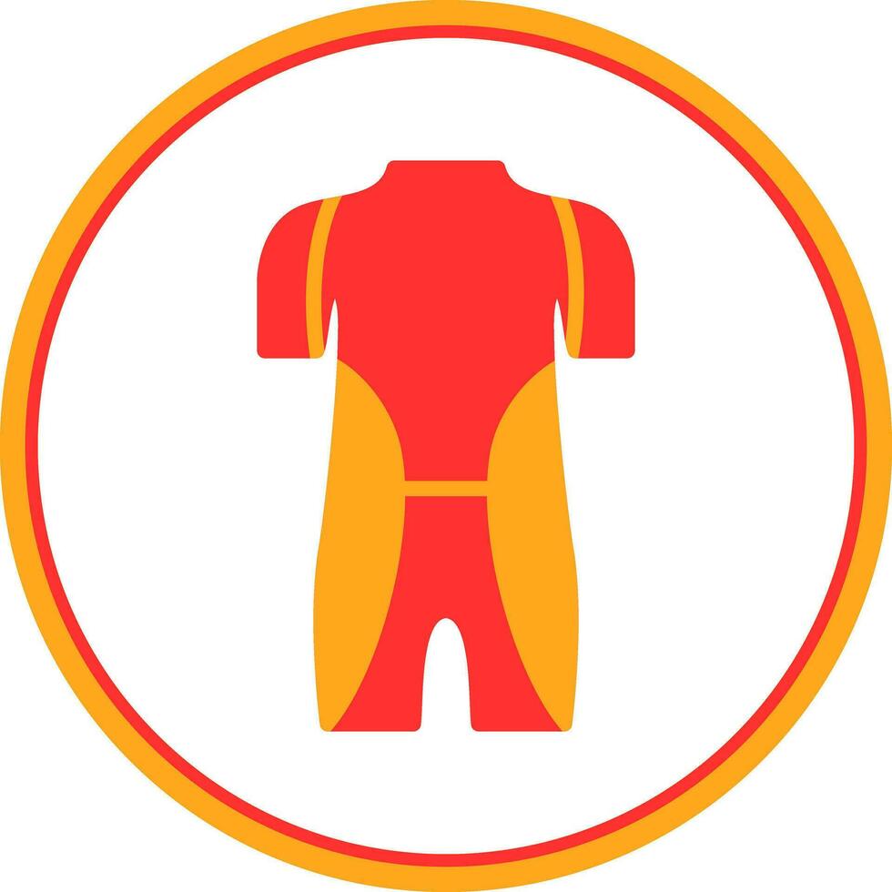 Wet Suit Vector Icon Design