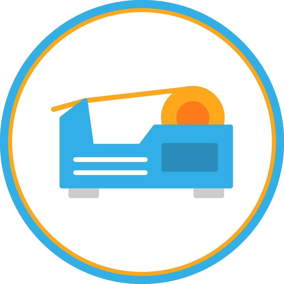 Tape Dispenser Vector Icon Design