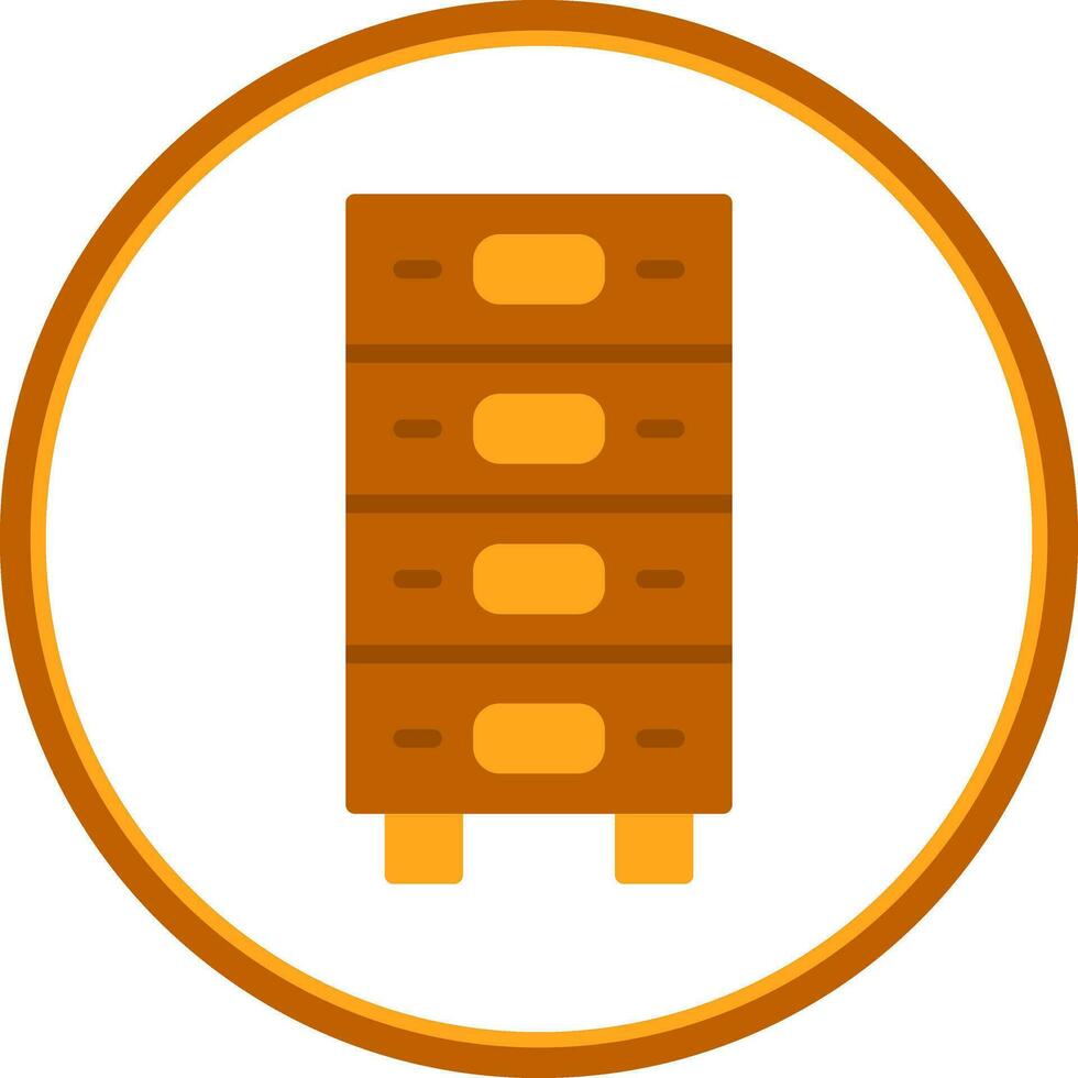Drawer Vector Icon Design