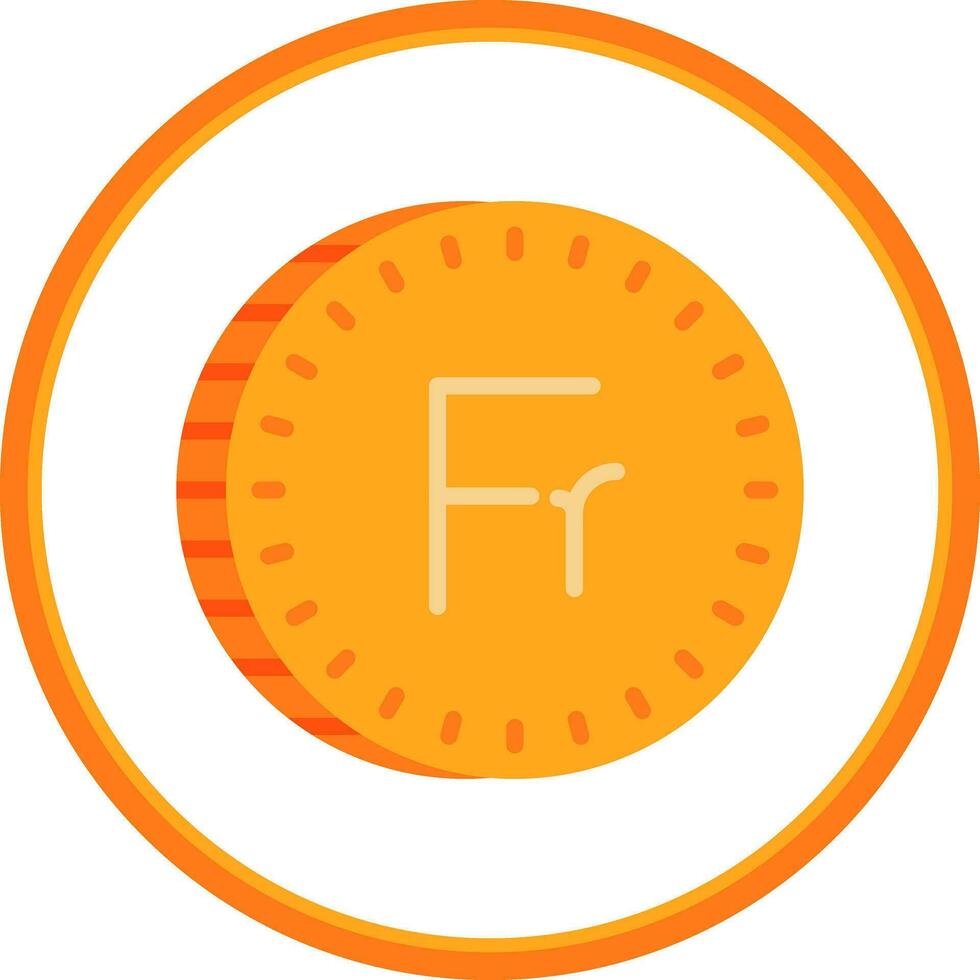 Franc Vector Icon Design
