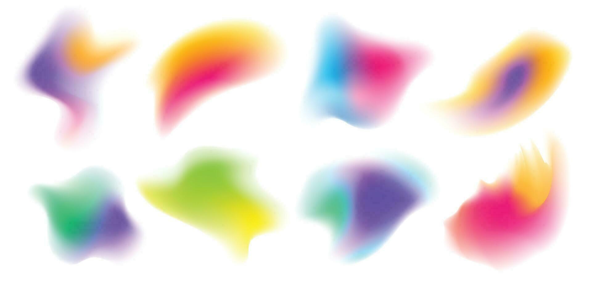 Set of vector gradient abstraction.