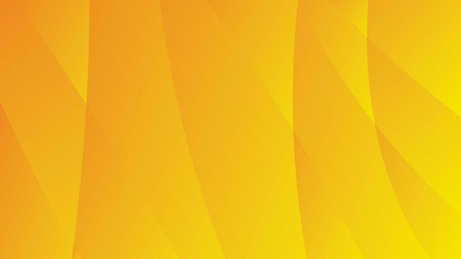 Orange and yellow gradient polygon abstract background vector