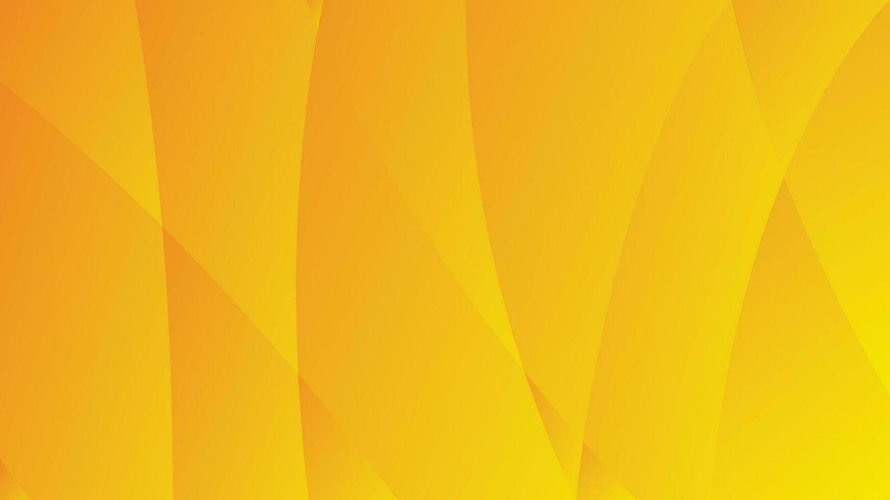 Orange and yellow gradient polygon abstract background vector