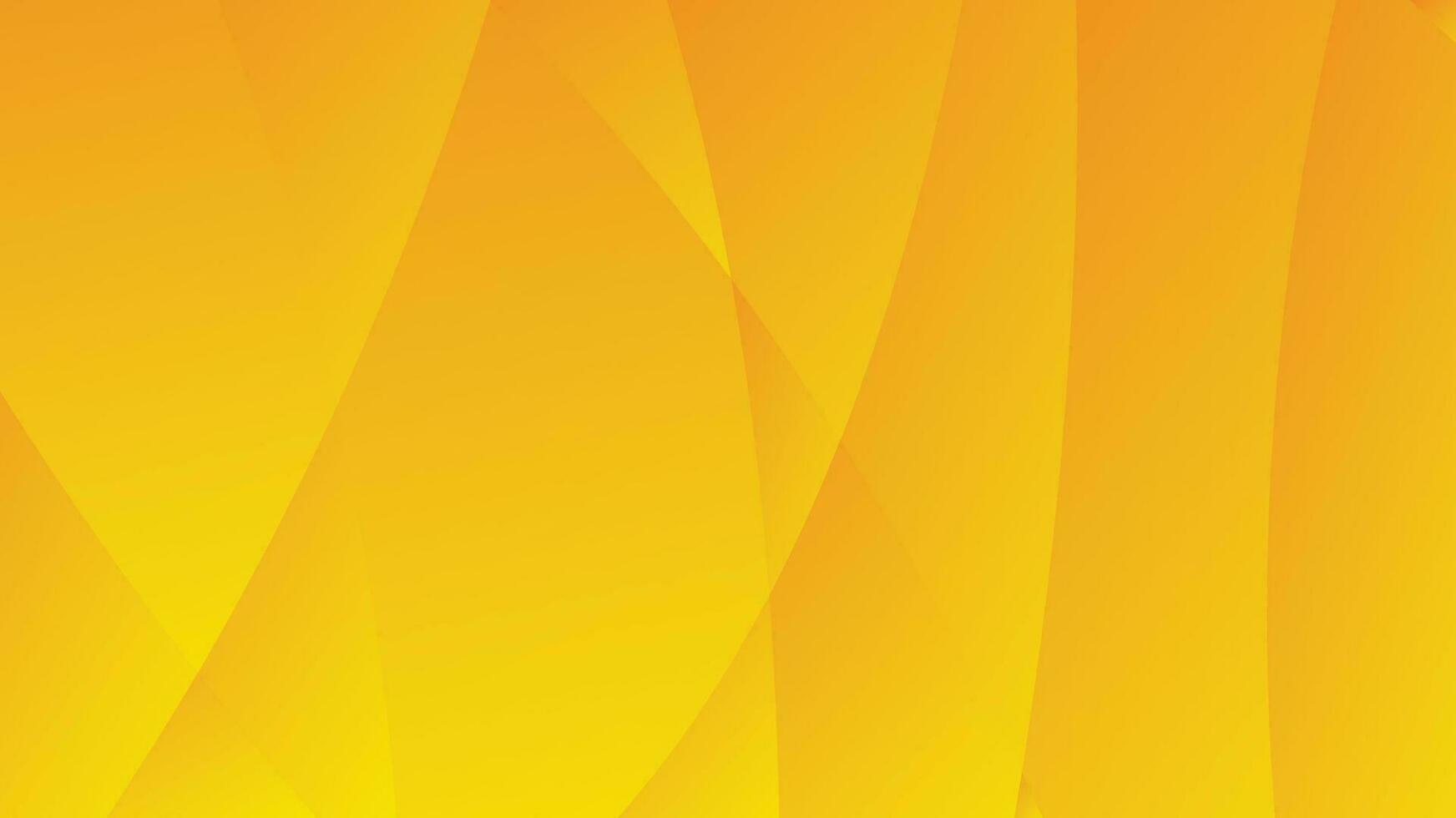 Orange and yellow gradient polygon abstract background vector