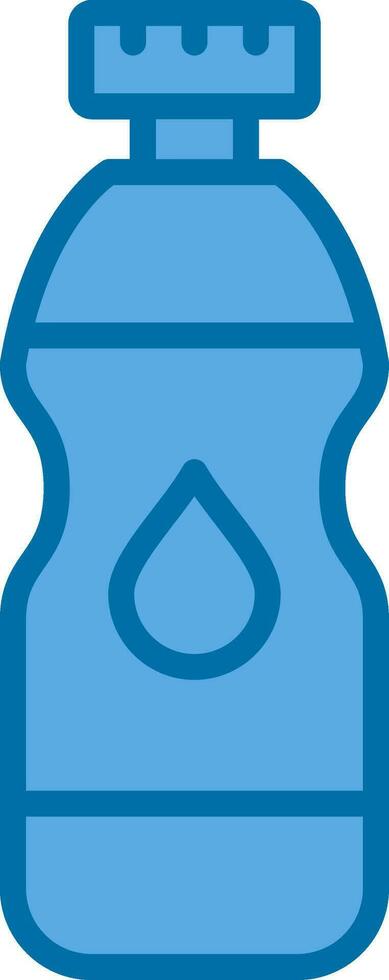 Water Bottle Vector Icon Design