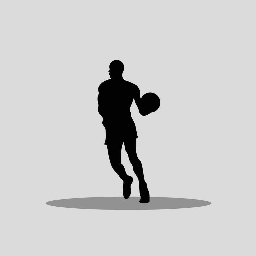 Basketball player vector