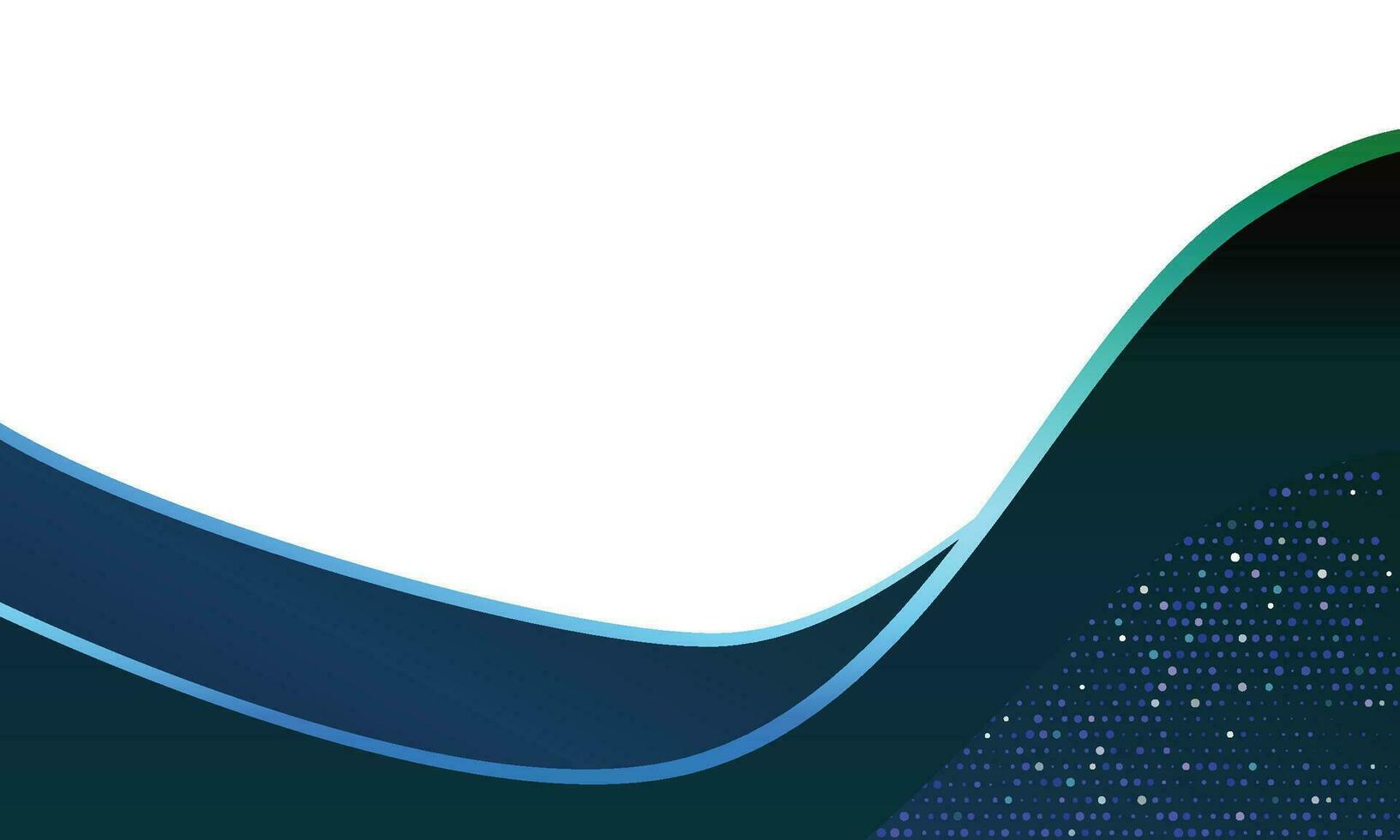 Vector black abstract modern waves background