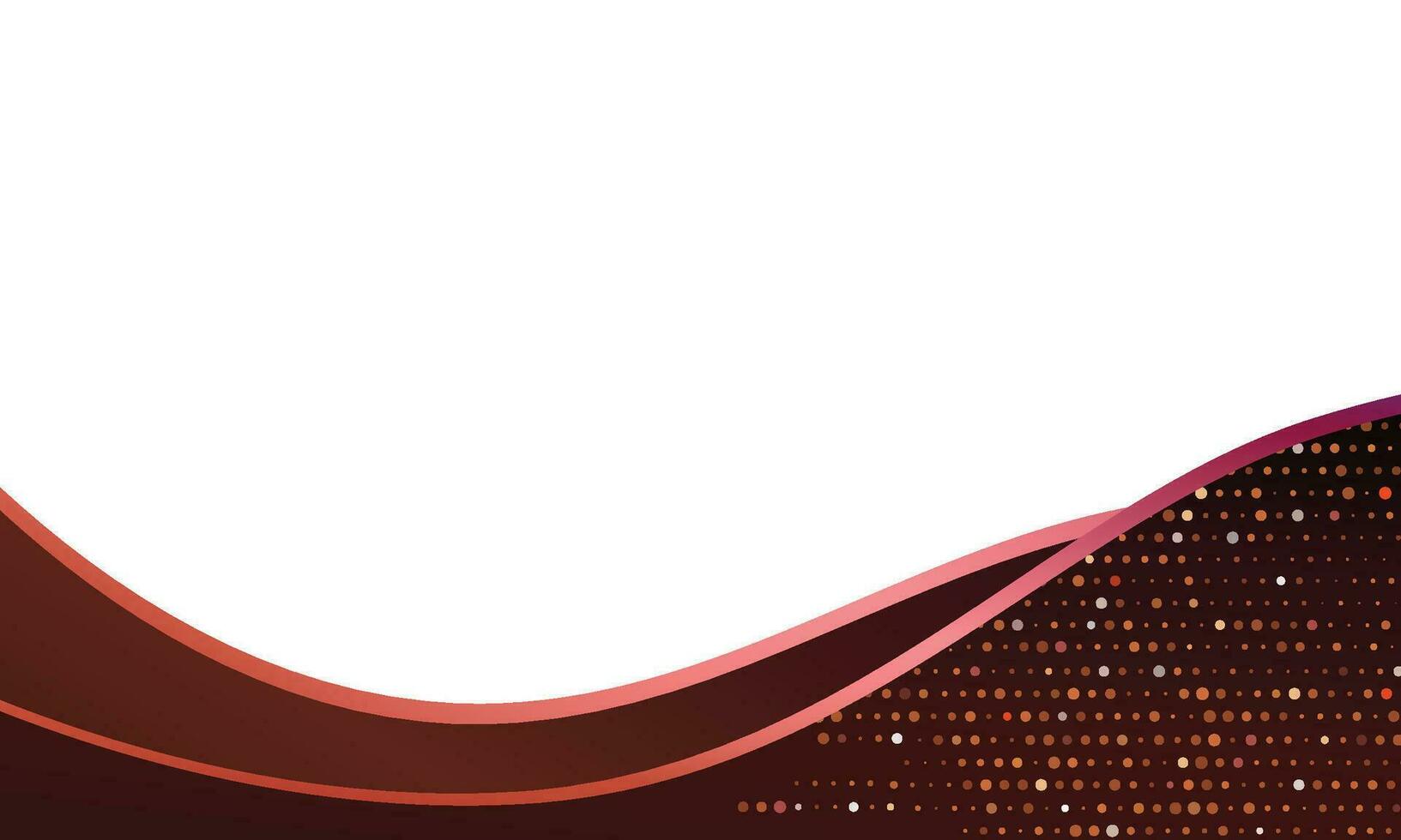 Vector red abstract modern waves background