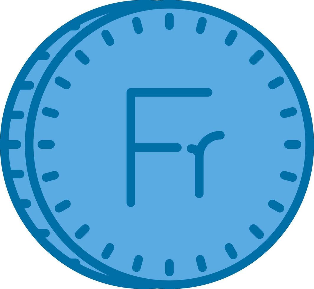 Franc Vector Icon Design