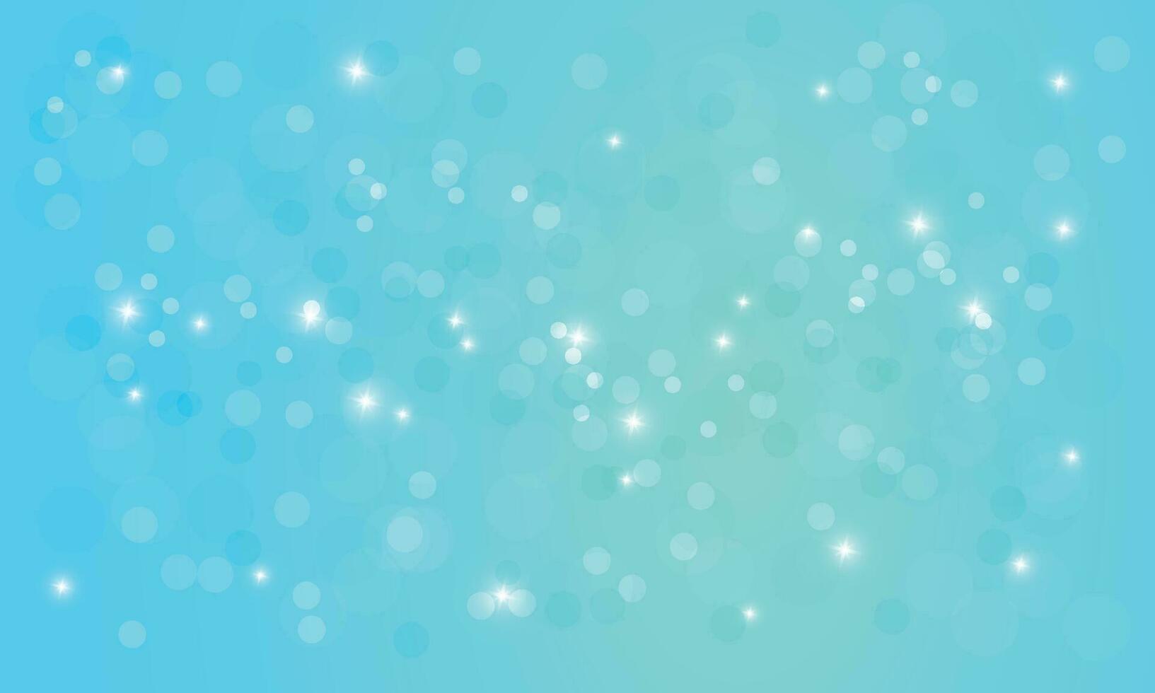 Vector bokeh effect gradient background