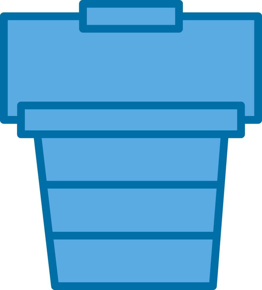 Bucket Vector Icon Design