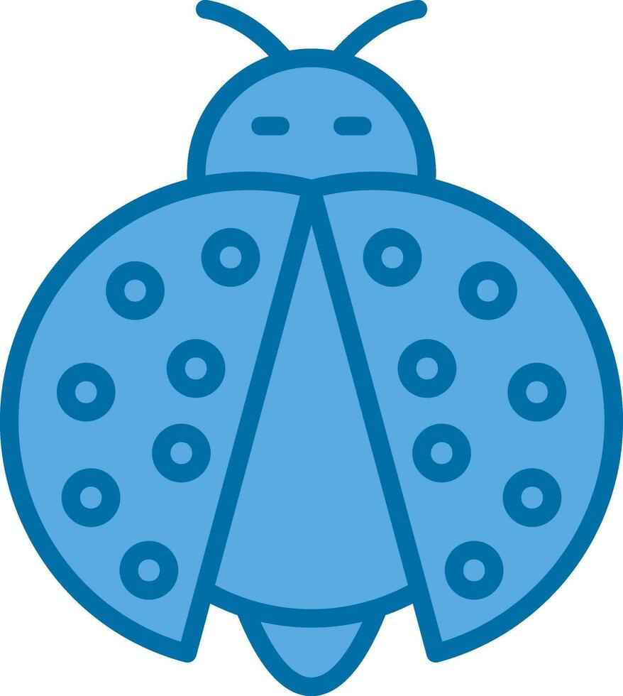 Ladybug Vector Icon Design