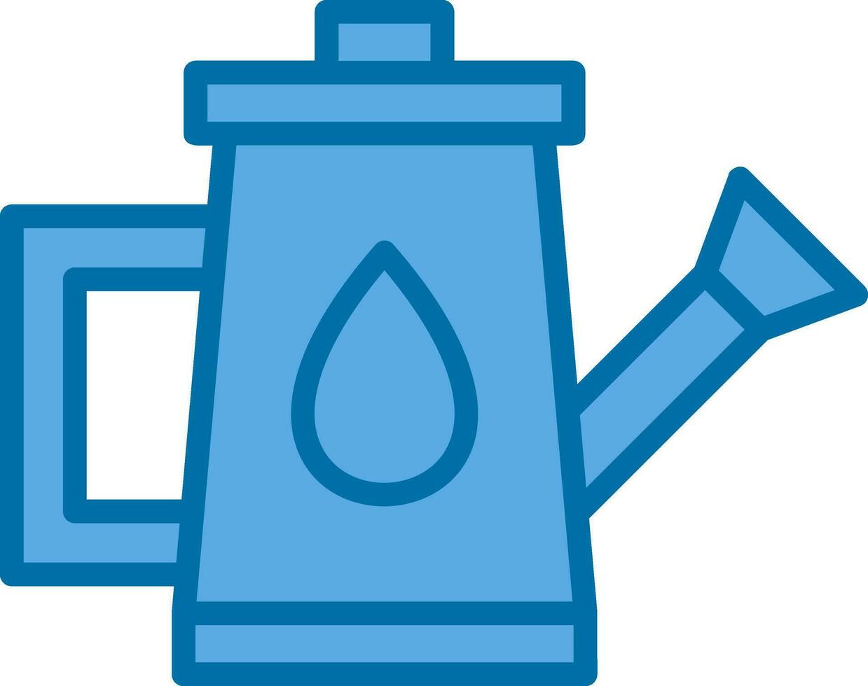 Watering Can Vector Icon Design
